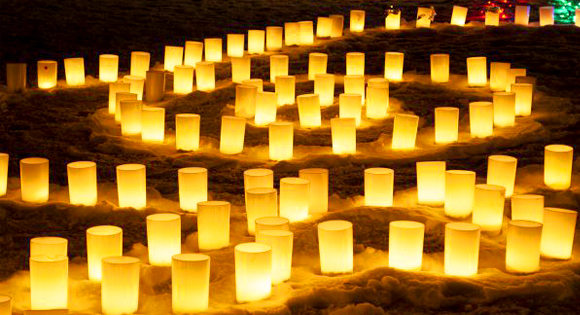 ＜新宿発・西船橋発＞ 雪景色の会津西街道・冬まつり3大スペシャル！湯西川温泉『かまくら祭り』と大内宿『雪まつり』 そして、会津『絵ろうそくまつり』　２日間