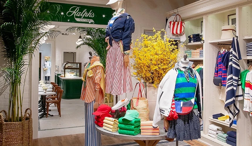 咖啡厅直通「RALPH LAUREN」